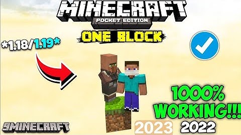 how to download one block in minecraft 1.19 || one block minecraft,#viral #minecraft