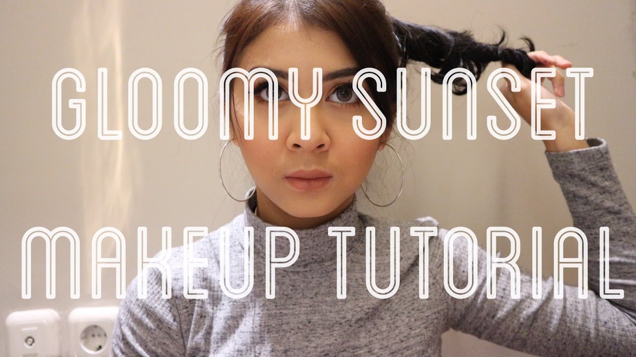 Kesha Ratuliu Gloomy Sunset Makeup Tutorial YouTube