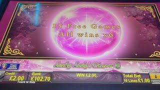 casinos slot session, lucky lady charm mega bonus! and others screenshot 4