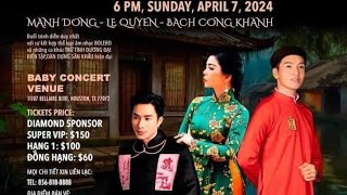 Fullshow hay xuất thần của Bạch Công Khanh ở Houston, Texas - 07.04.2024🧑‍🎤❤️👏💐