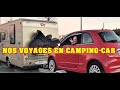 Bienvenue sur notre chaine nos voyages en camping car aires et campings