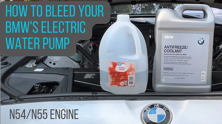 How To | Bleed Your Electric Water Pump | BMW 535i F10