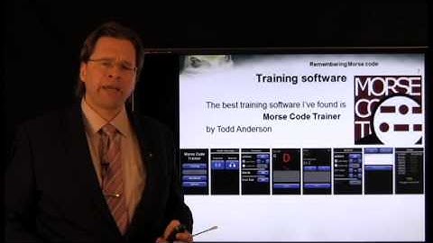 A technique to help learn Morse code, part 3 of 3