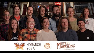 Monarch Yoga @ Meyers Brewing