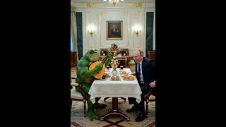 Largo World Tour: Russia – Balalaika Dance with Putin \u0026 Blini Feast! 🐸🇷🇺🎶🚀 #shorts