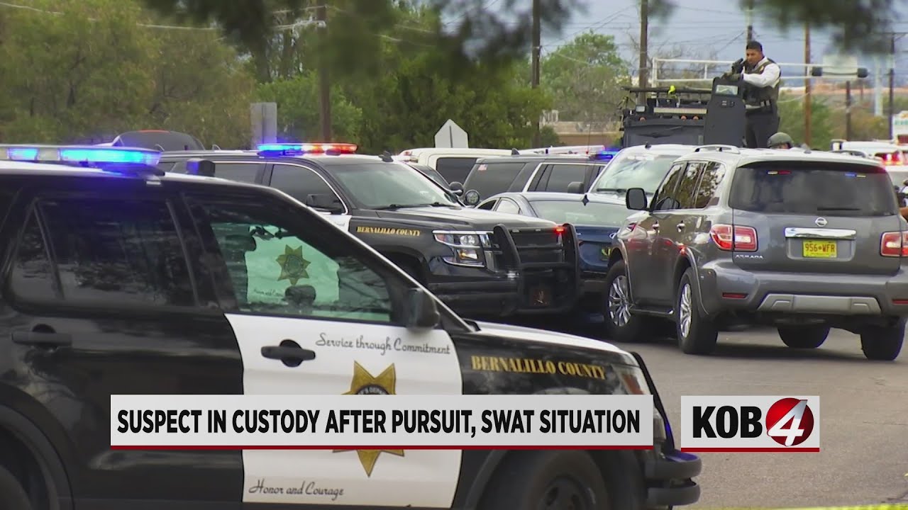 BCSO Crime spree suspect in custody following SWAT standoff - YouTube