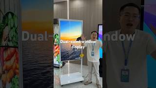 Dual-Sided LCD Window Display | 2500/700 Nits | Ultra Thin &amp; Narrow Bezel