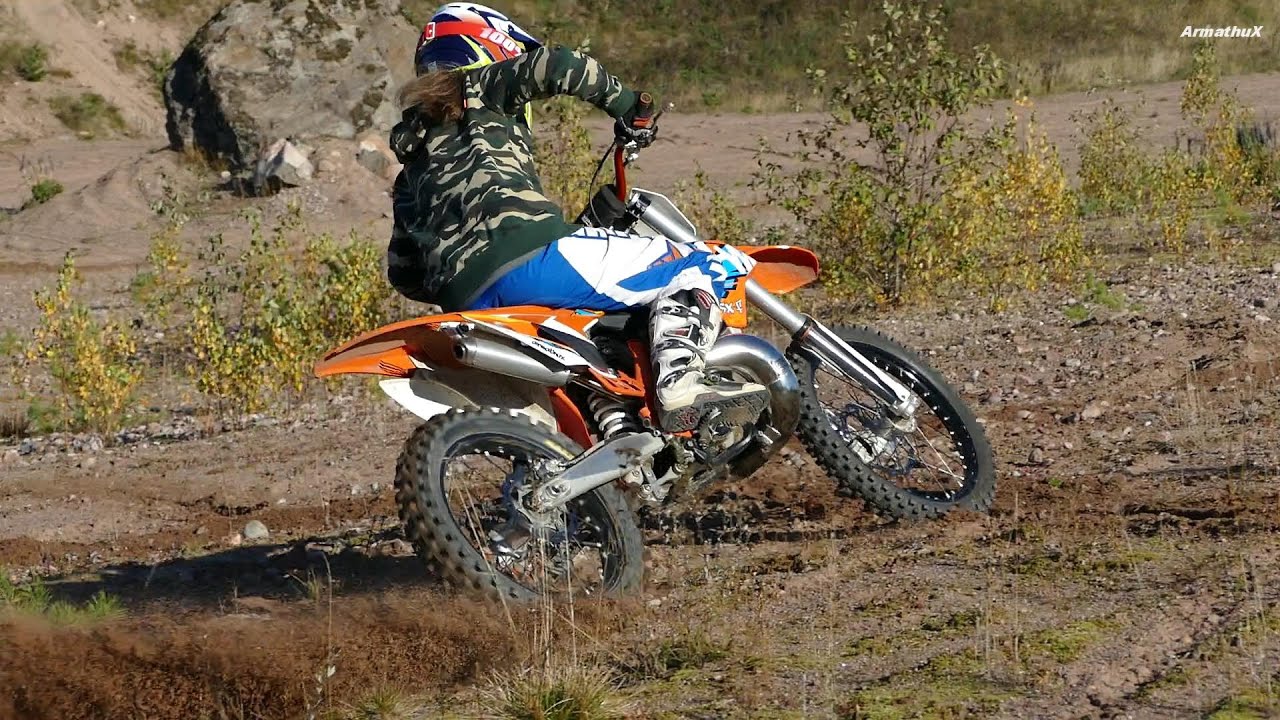 KTM SX 250 2-Stroke - Sand Pit Ride 🔥 - YouTube