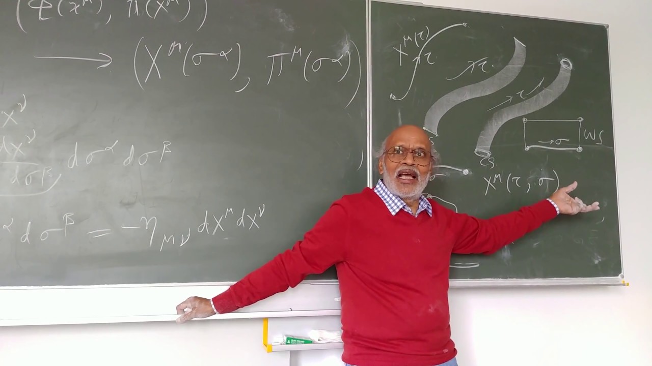 String Theory Lecture - 4 Part - 7/9  by Daya Shankar Kulshreshtha at Univ. of Oldenburg
