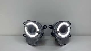 LED lower lights for US Fiat 500 Abarth