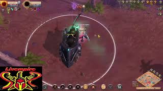 Killing Big Mob With Battle Mount Albion Online