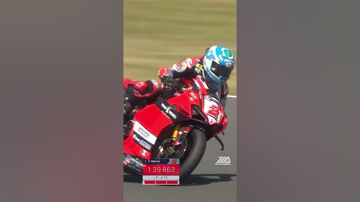 Fast Lap to Motorcycle Crash! Josh Herrin Earns Pole But Unfortunately Crashes His Ducati #shorts