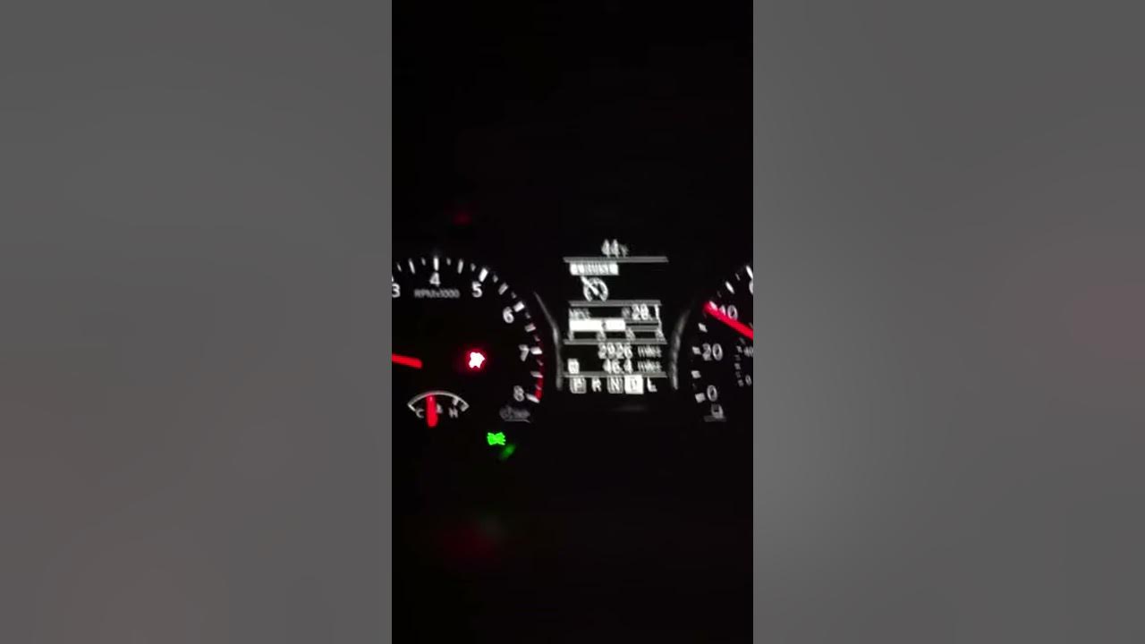 Airbag Light Flashing in Brand New 2011 Nissan Rogue YouTube
