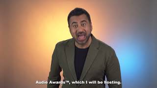 Kal Penn invites YOU to the 27th Annual Audie Awards™ to Celebrate the BEST Audiobooks!