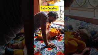 sweet funny baby girl enjoying with her dad.. mustwatch babyshorts baby adorable shorts viral