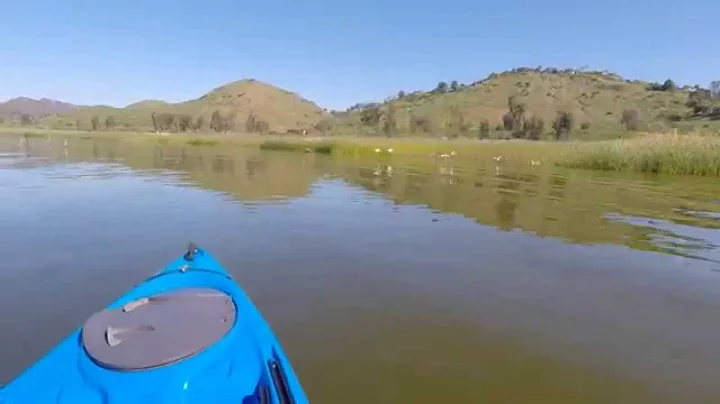 Kayaking Lake Hodges - Kayoko & Aya