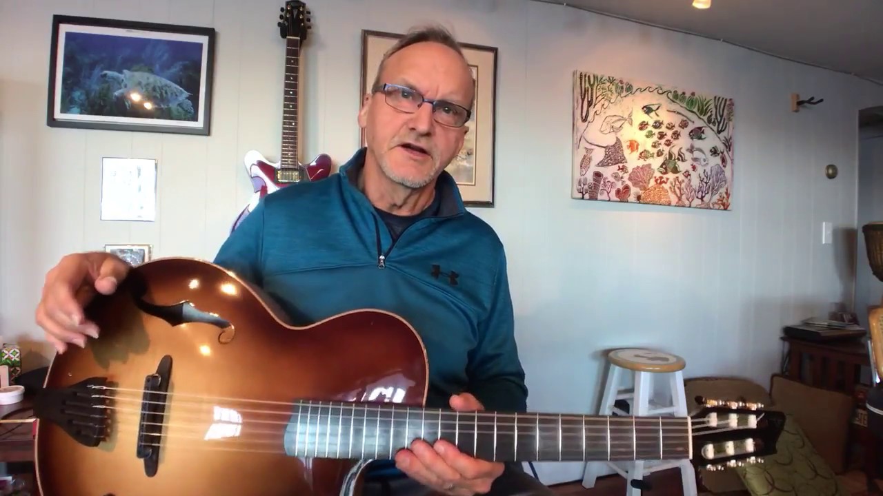 Mirko Borghino BB1 Custom Nylon 2018 Jazz Guitar Flash Demo - YouTube