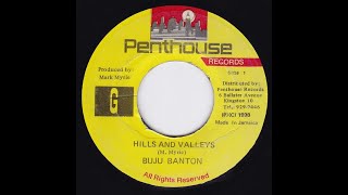 Buju Banton - Hills And Valleys  (Penthouse Records)