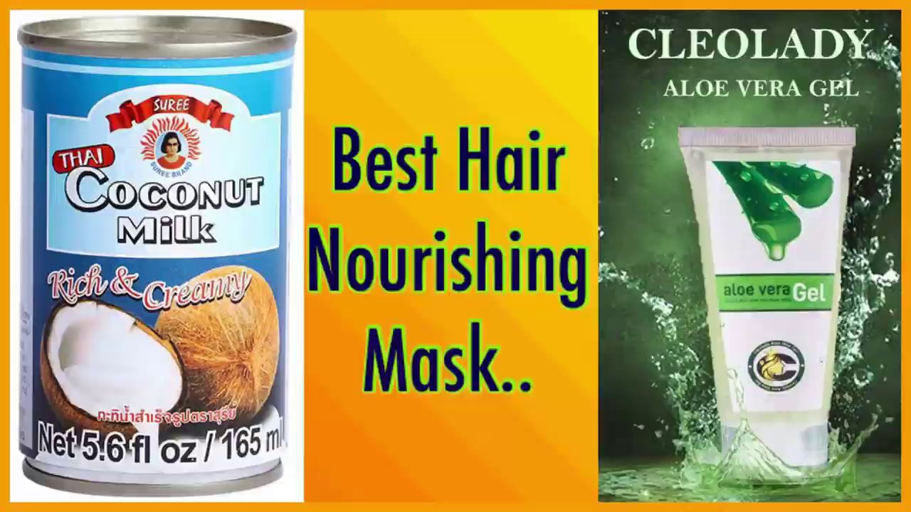 Coconut milk for hair straighteningAloe Vera Gel For Hair GrowthHair