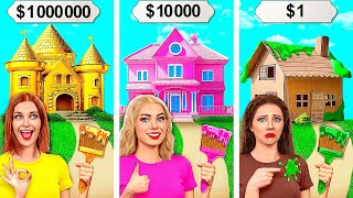 видео: Домики Одного Цвета Бедная vs Богатая vs Ультра Богатая | Смешные Моменты от Mega DO Challenge картинка: Домики Одного Цвета Бедная vs Богатая vs Ультра Богатая | Смешные Моменты от Mega DO Challenge