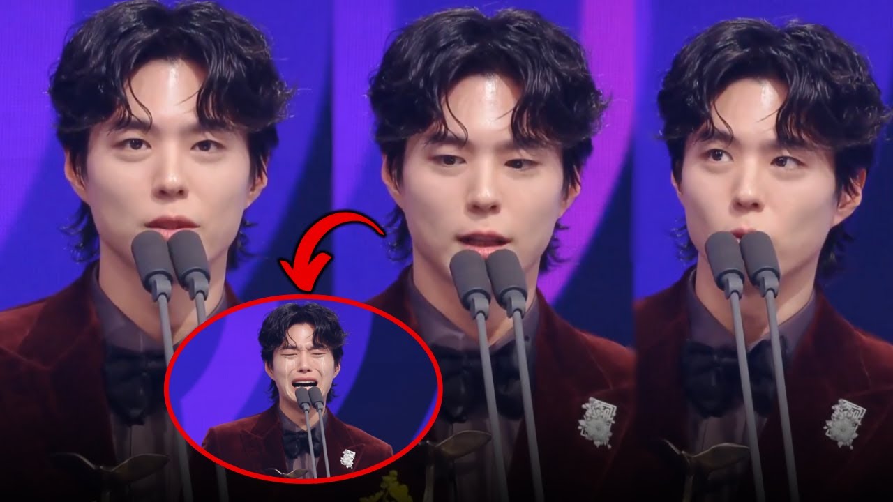 Пак Бо Гом расплакался на сцене после 10 лет в KBS — речь на 7 минут растрогала всех