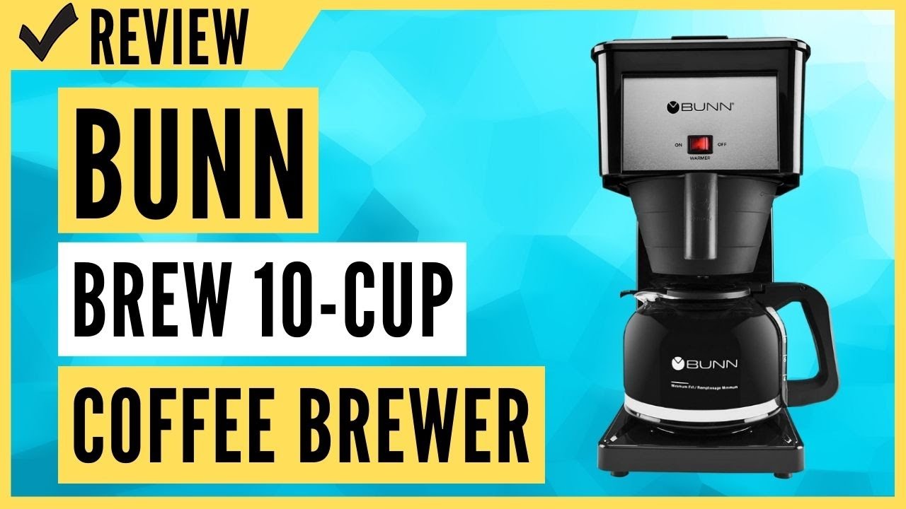 Bunn SBS Speed Brew Select Coffee Maker, 10-Cups