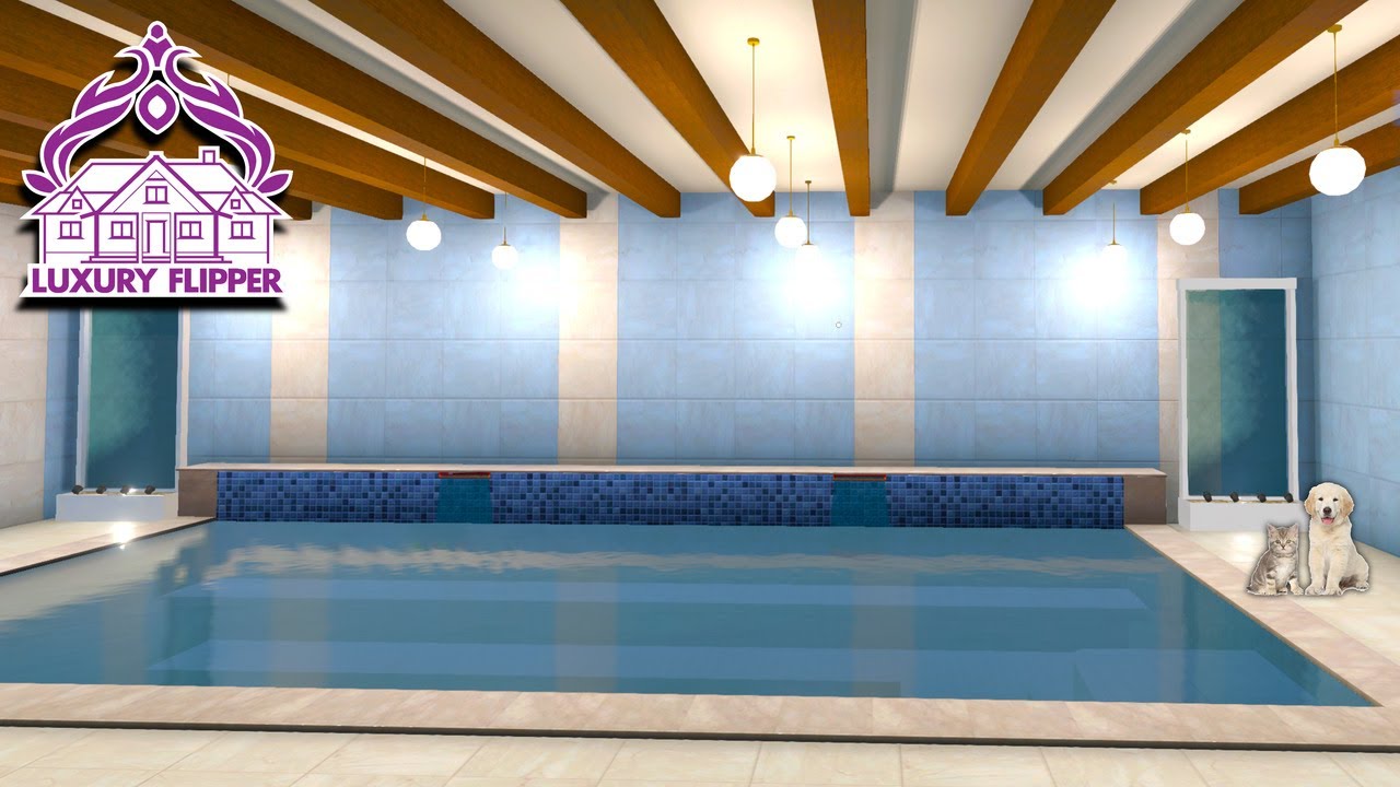 House Flipper EP72 Working inside to build a pool.. YouTube