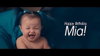 «Happy Birthday, Mia!» – Baby Story