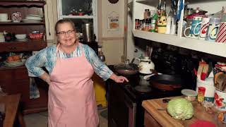 Appalachian cooking with Brenda  Cabbage & kielbasa meal