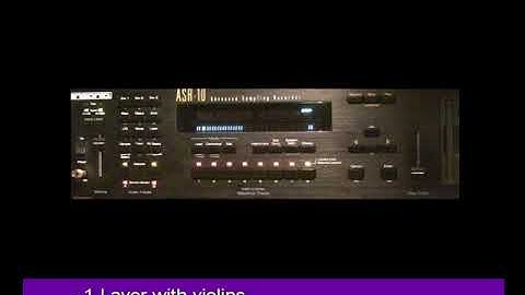 Ensoniq ASR-10 bidirectional loops