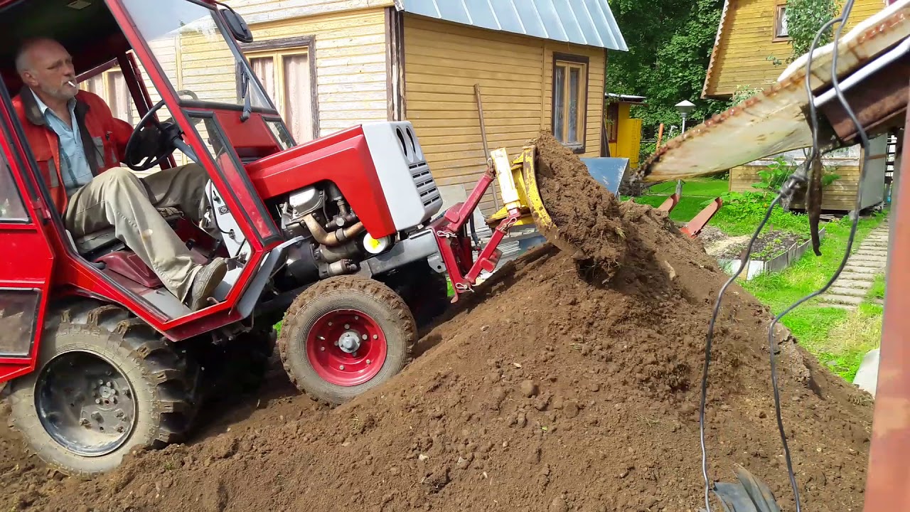 Перемещение грунта - YouTube