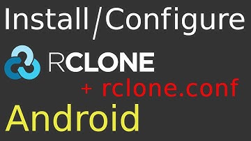How to Install RClone in Android | Configure RClone in Android | Create rclone.conf file in Android