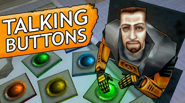 Gordon Freeman Communicates with Buttons 😍