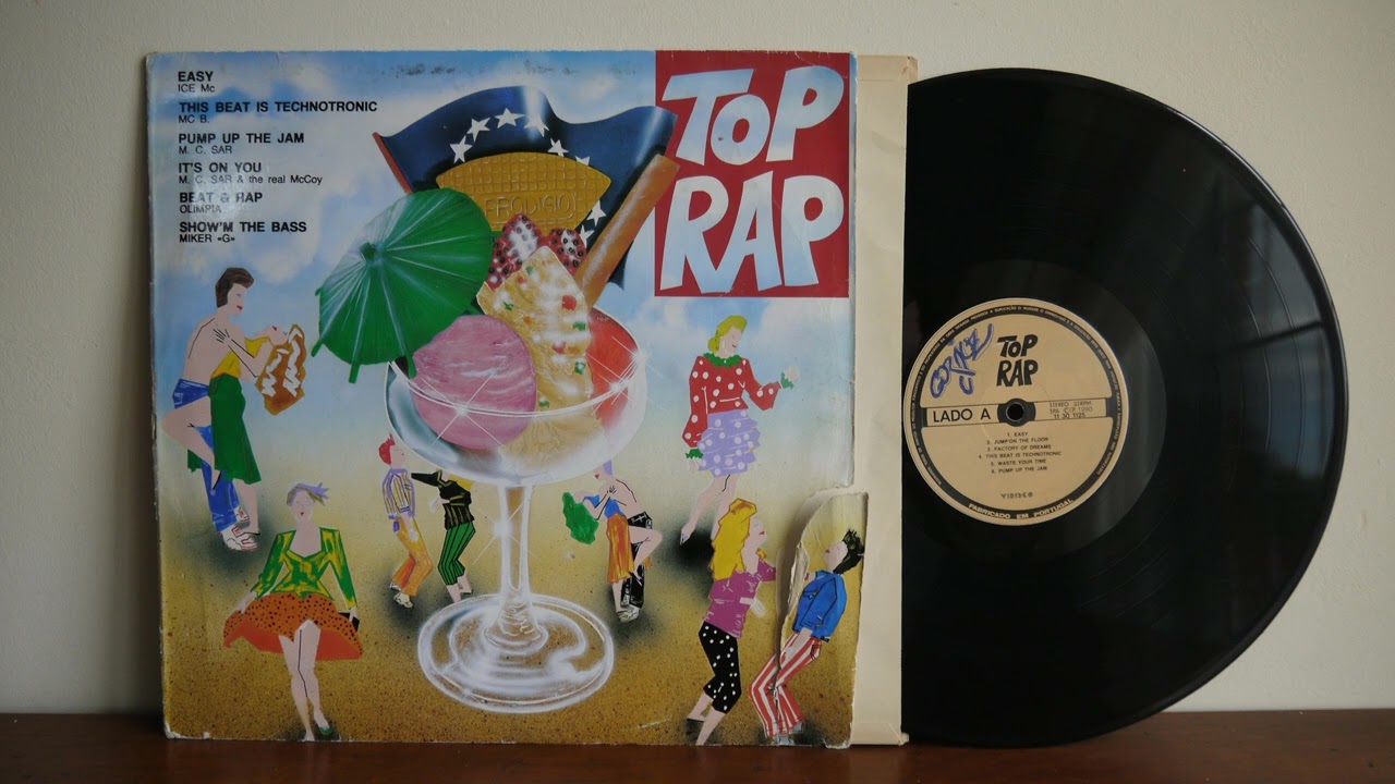 Top Rap 1990 ViDisco Hip House, Pop Rap, Euro House, Italodance