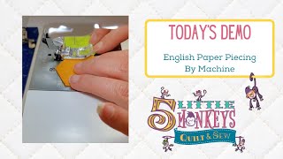 Famous ENGLISH PAPER PIECING BY SEWING MACHINE | EASY TIPS AND TRICKS Wealth