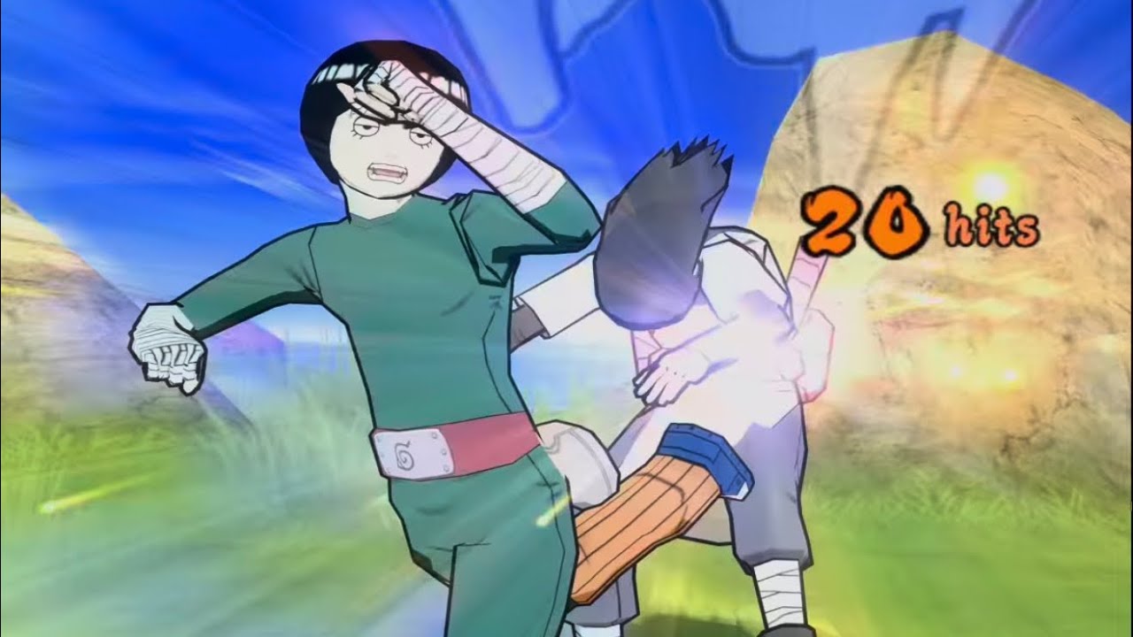 (Режим лупы) Бой пьяного Рока Ли - (Я) против (Рашада)