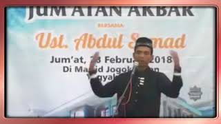 23 2 2018 Ustadz Abdul Somad , di Masjid Jogokariyan Yogyakarta