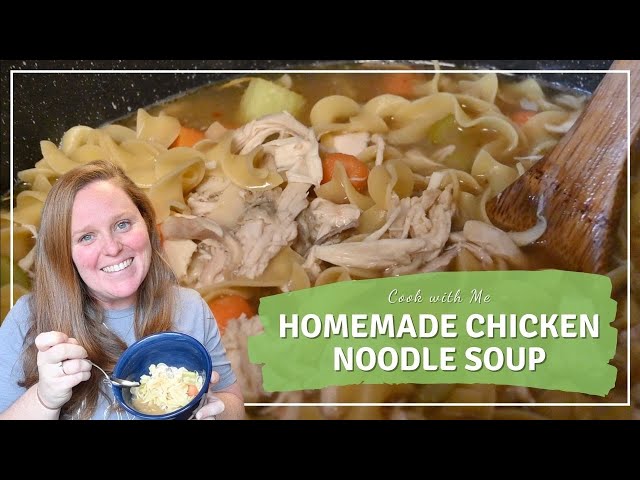 NOT Nana's Chicken Noodle Soup 