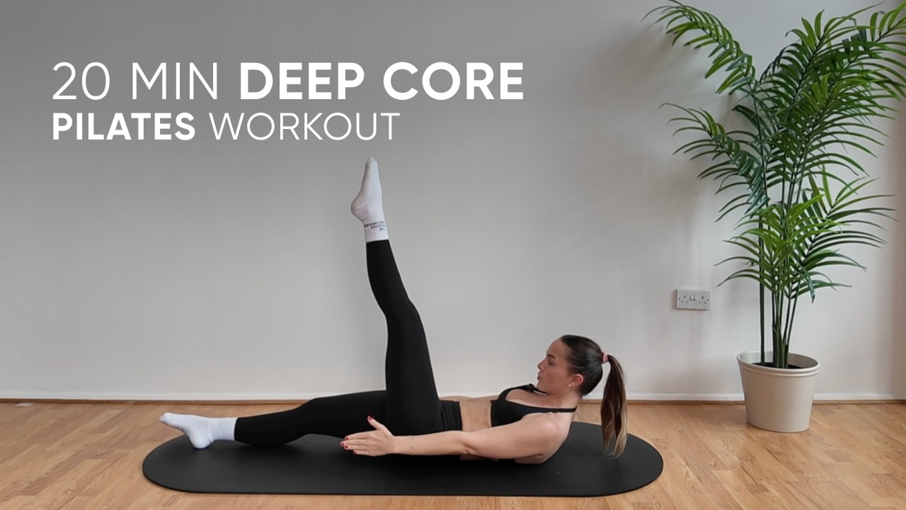 20 Min Pilates Workout | Deep Core (No Equipment) - YouTube