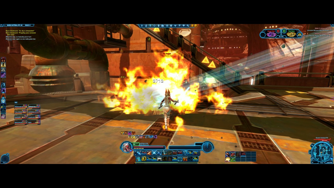 58Lv Watchman Sentinel playing in Quesh Hutball