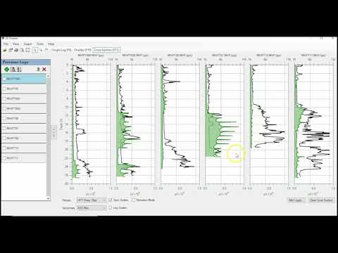 DI Viewer - Making a Log Cross Section