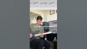 DROP D RIFF W/TABS #guitar #riff #daily #guitarsdaily #metal #shorts #music #youtubemusic #ltd