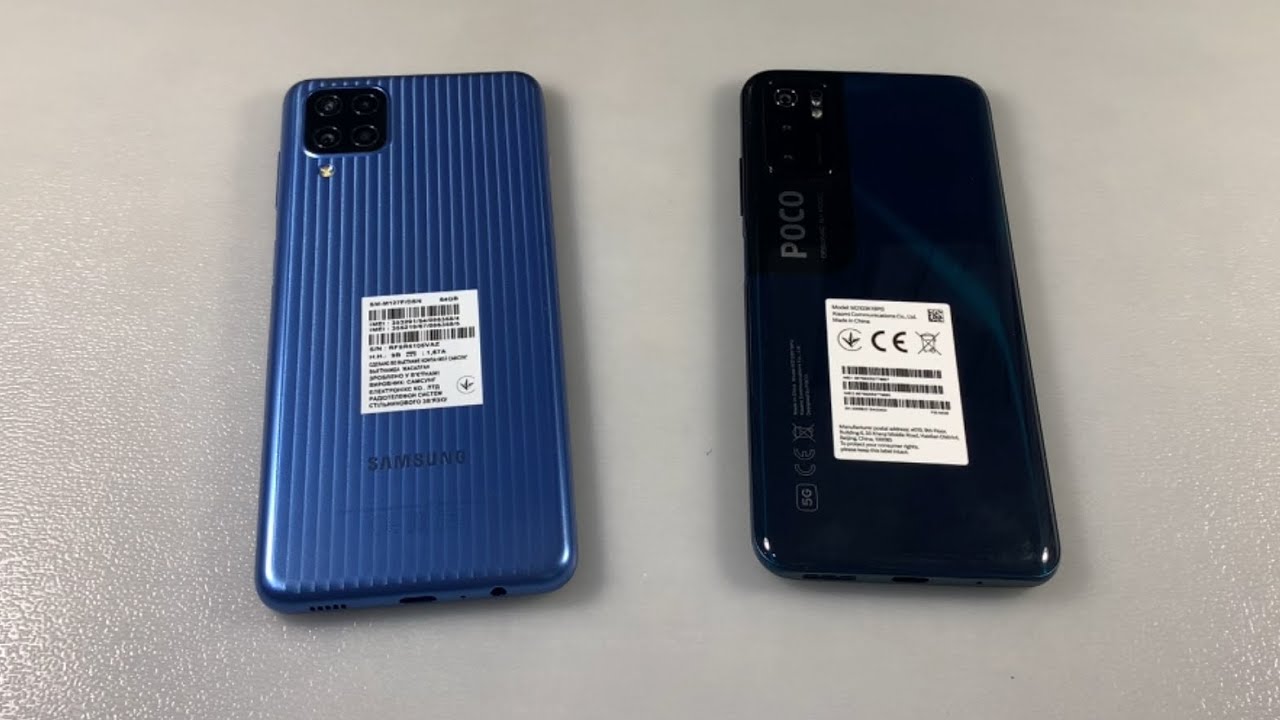 Samsung M12 Vs Poco M3 Pro