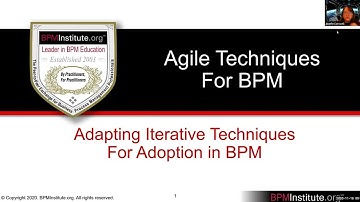 Agile Techniques for BPM Short Preview