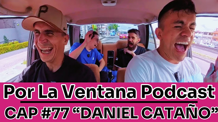 Por La Ventana Podcast #77: "DANIEL CATAÑO" 10 💙MILLONARIOS F.C