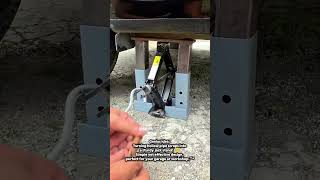 DIY Jack Stand from Hollow Pipe: Simple &amp; Strong #DIYJackStand #HollowPipeCraft #GarageHacks #Scrap