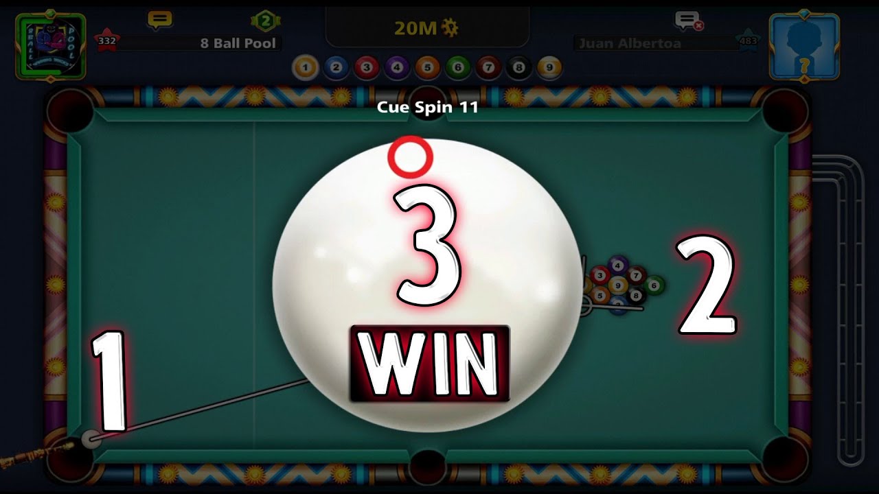 How To Win 9 Ball On Gamepigeon 8 Ball Pool 9 Ball 1 Shot Win 😱 9 Ball Pool Trick Shots 💪 How to Win 9