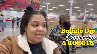 Buffalo Dip Casserole | Robots Replacing JOBS at BJs Wholesale | Day In My Life | Vlog by 2B Unique D  86 views 3 months ago 7 minutes, 55 seconds