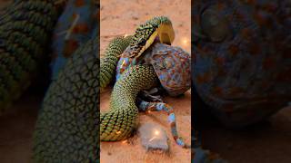The Predator: Golden Tree Snake (Chrysopelea ornata) #Shorts