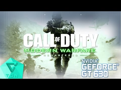 Call Of Duty: Modern Warfare Remastered | Gameplay ON GT630 2GB DDR3 [HD 60FPS]